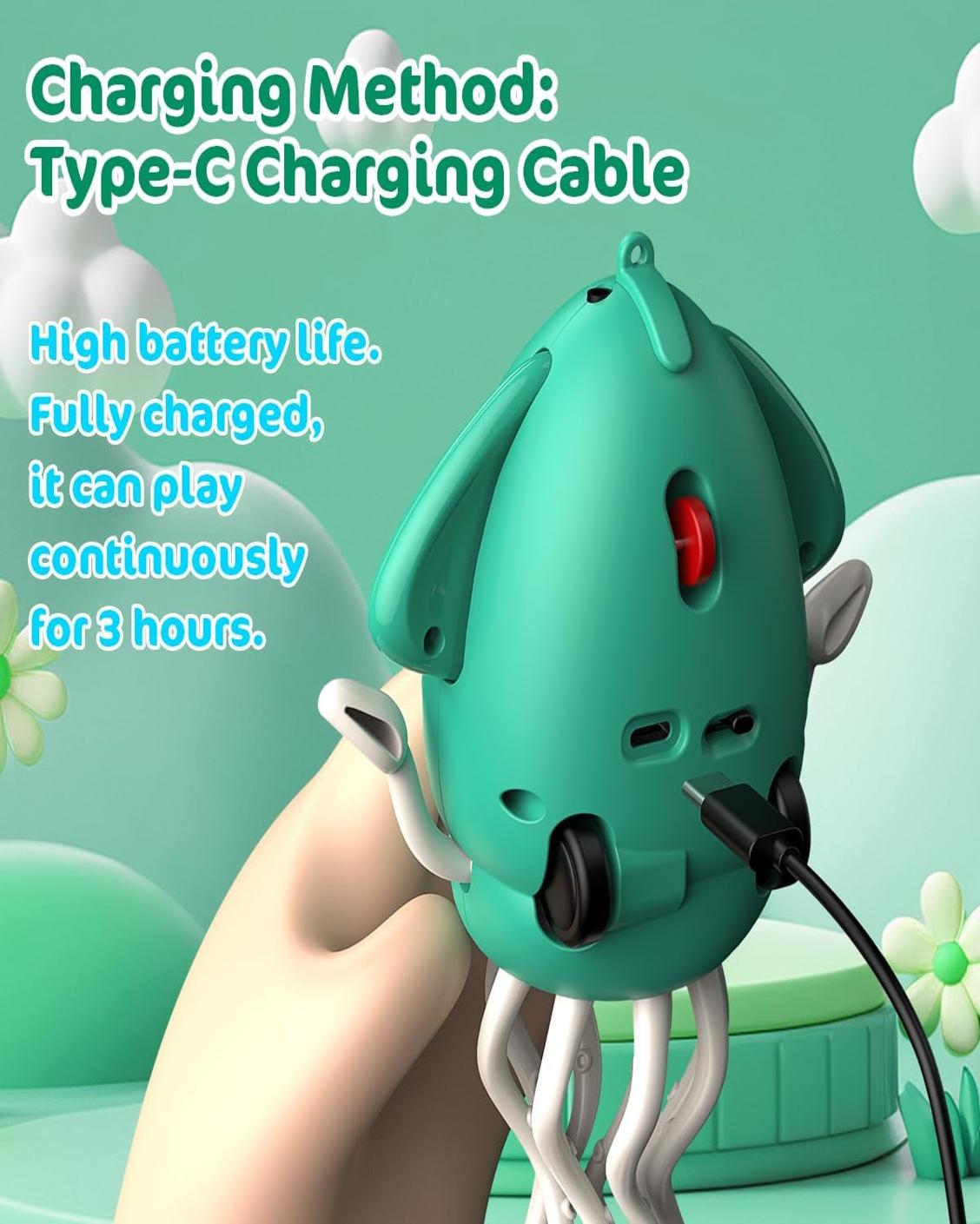 OctoDancer® - LED Dancing Squid with Obstacle Avoidance